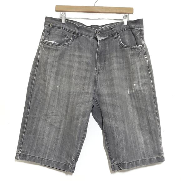 Sean John | Hamilton Classic Relaxed Fit Fade Wash Jean Denim Shorts - Picture 1 of 8